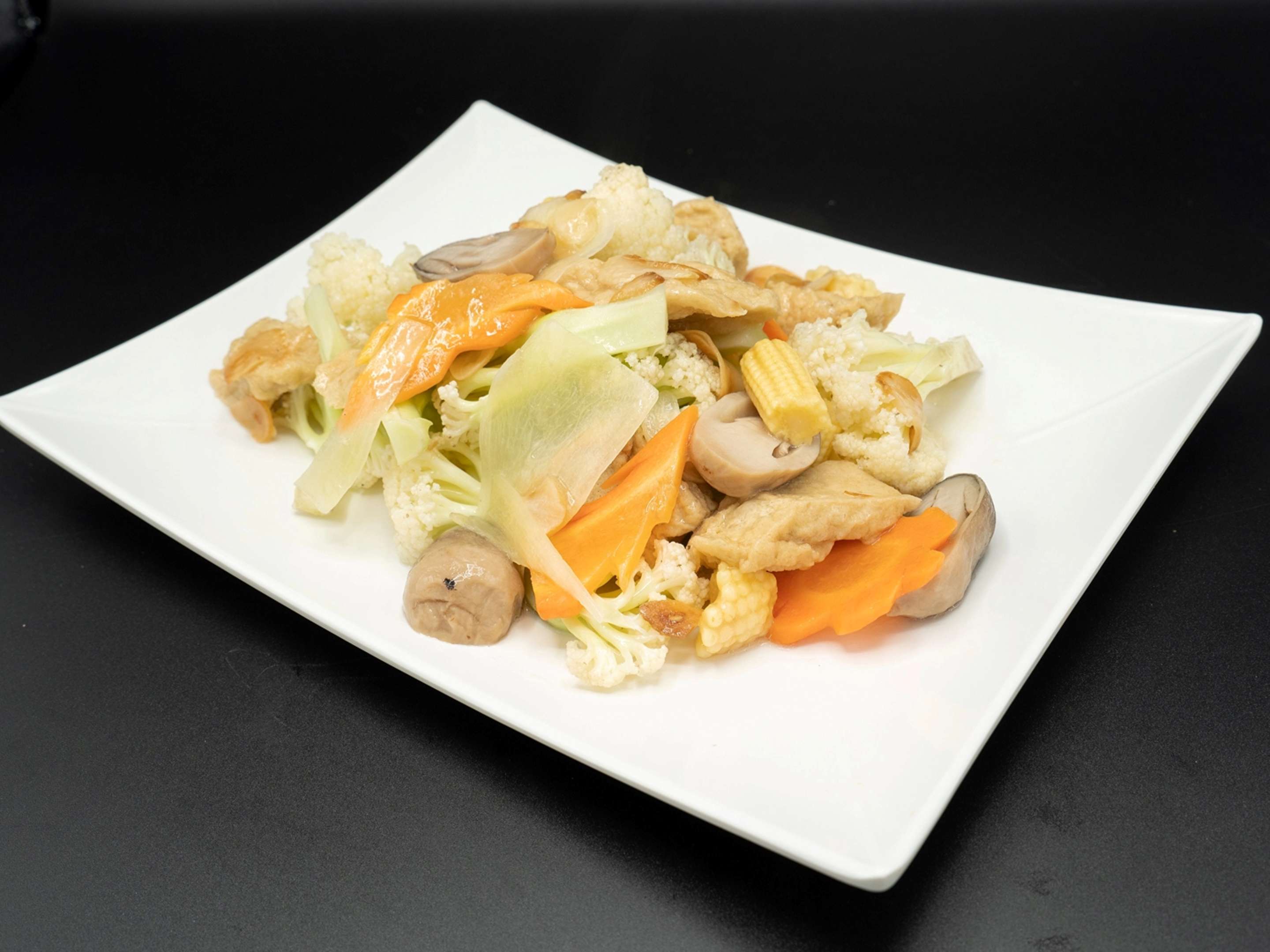 Taiwanese Cauliflower with Silken Tofu