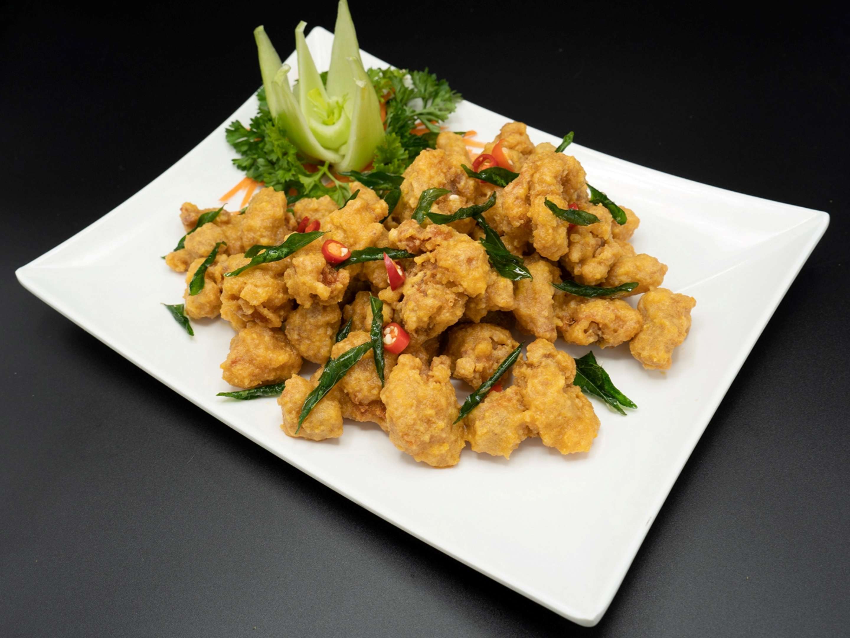 Salted Egg Yolk Chicken