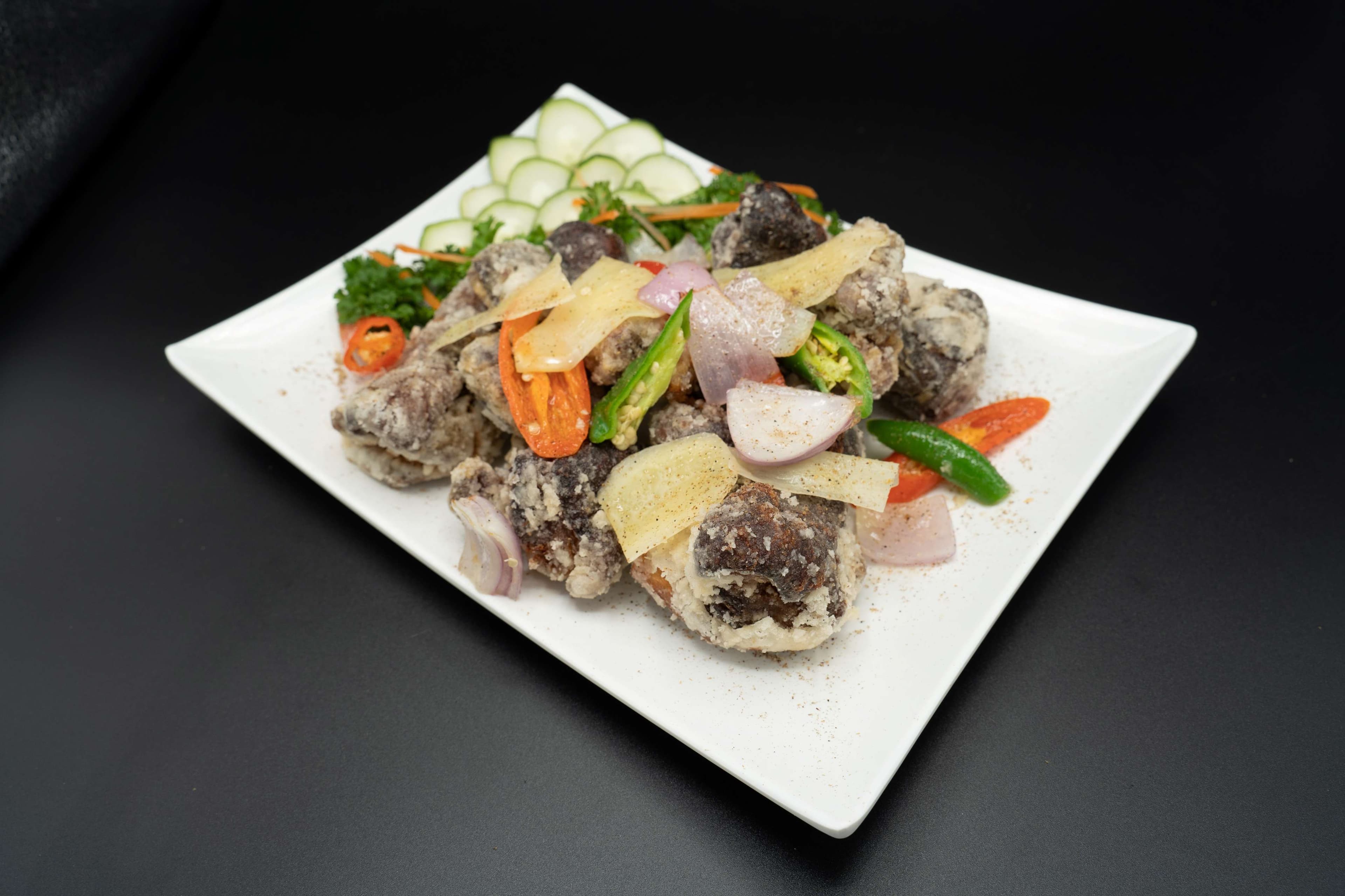 Crispy Pig Trotters with Salt & Pepper