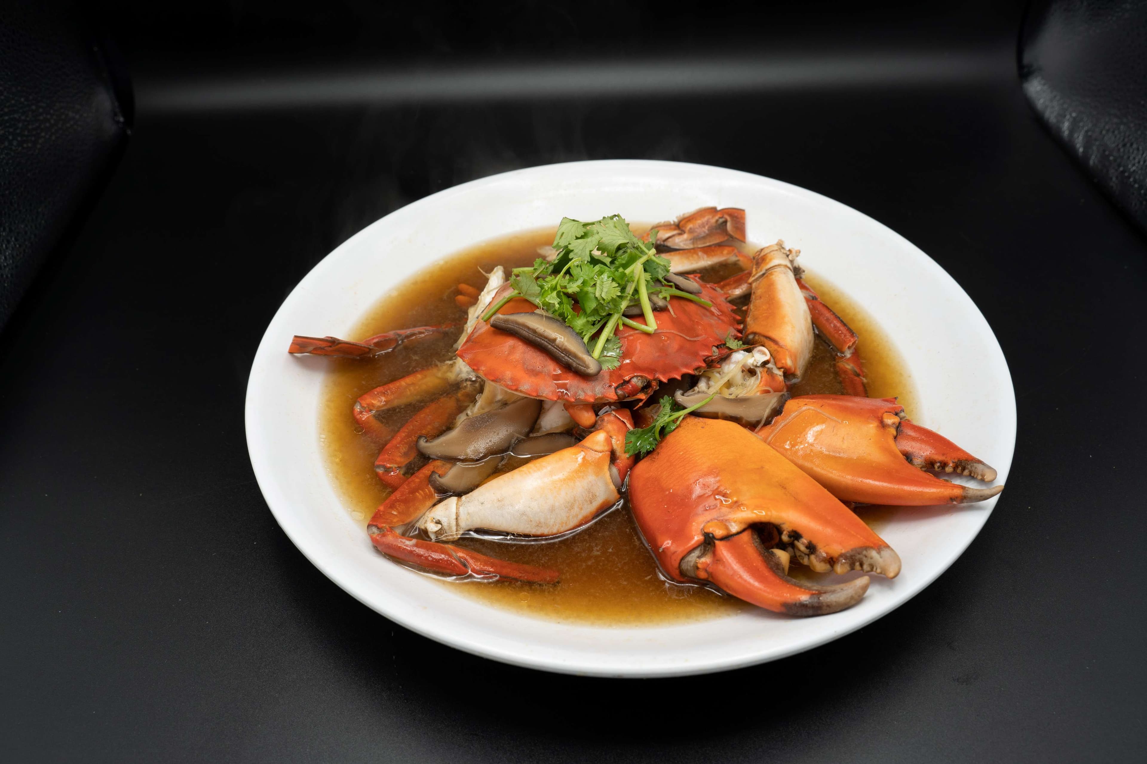 Steamed White Pomfret