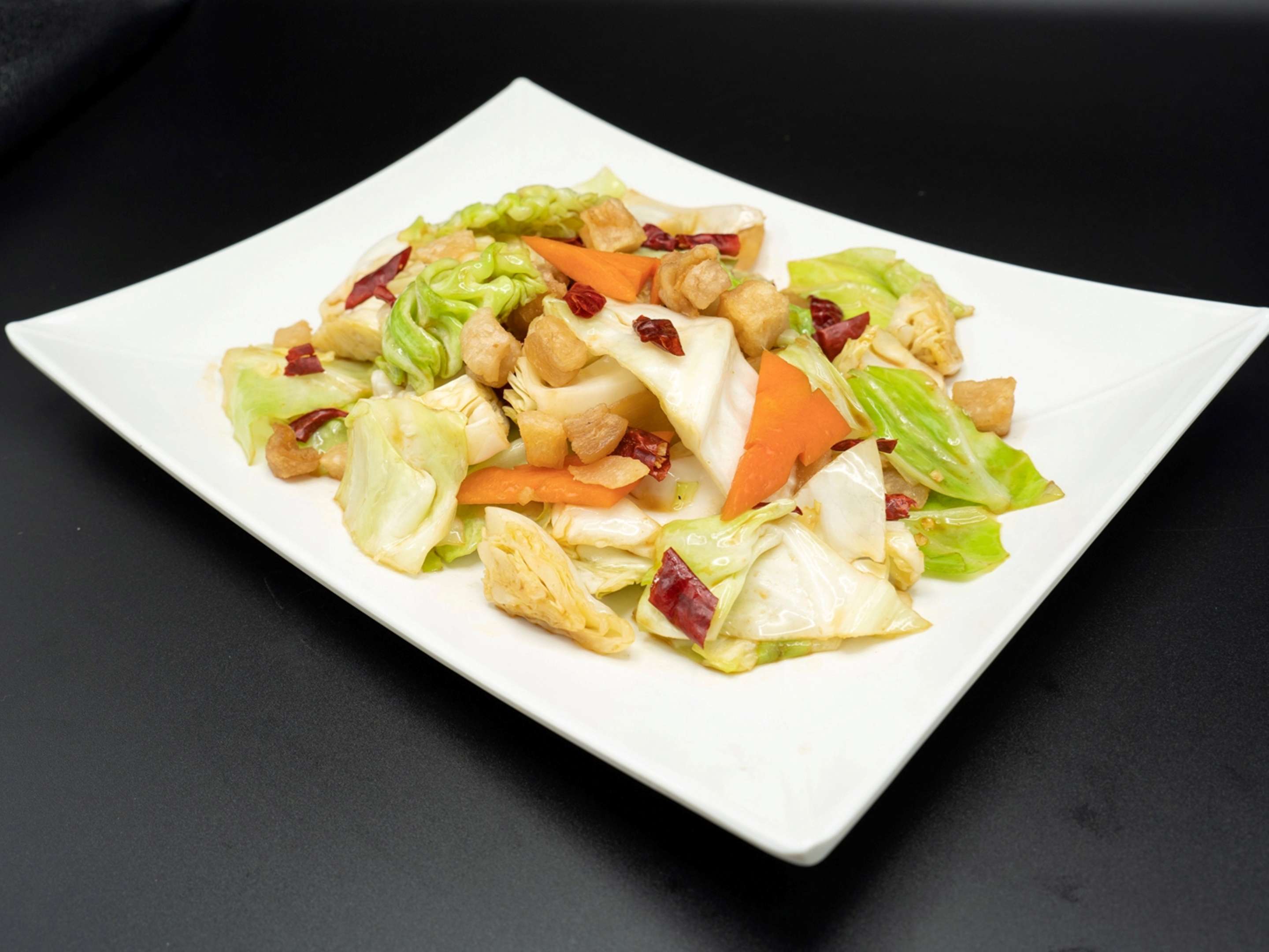 Wok-Fried Cabbage