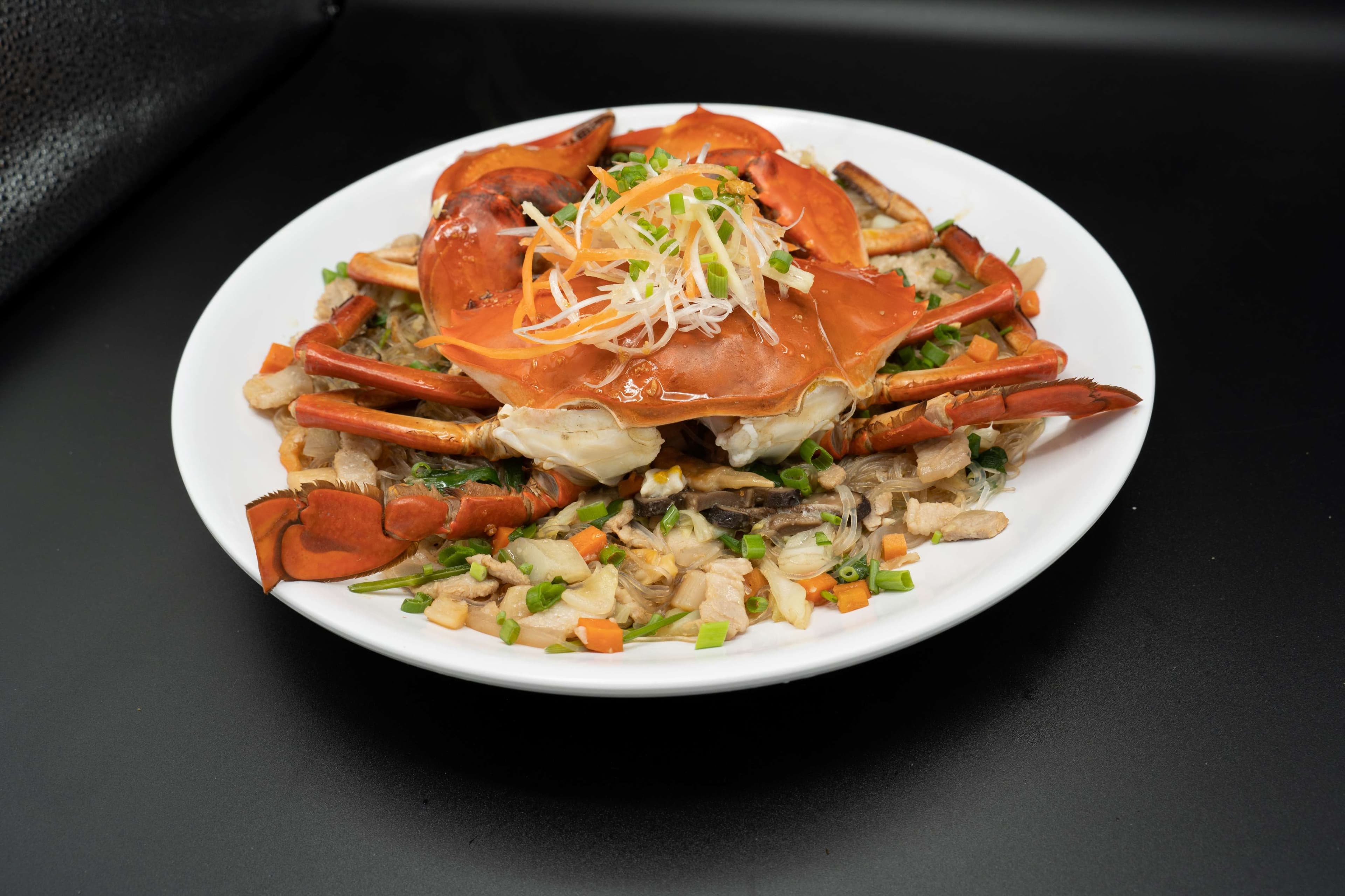 Crab with Glass Noodles
