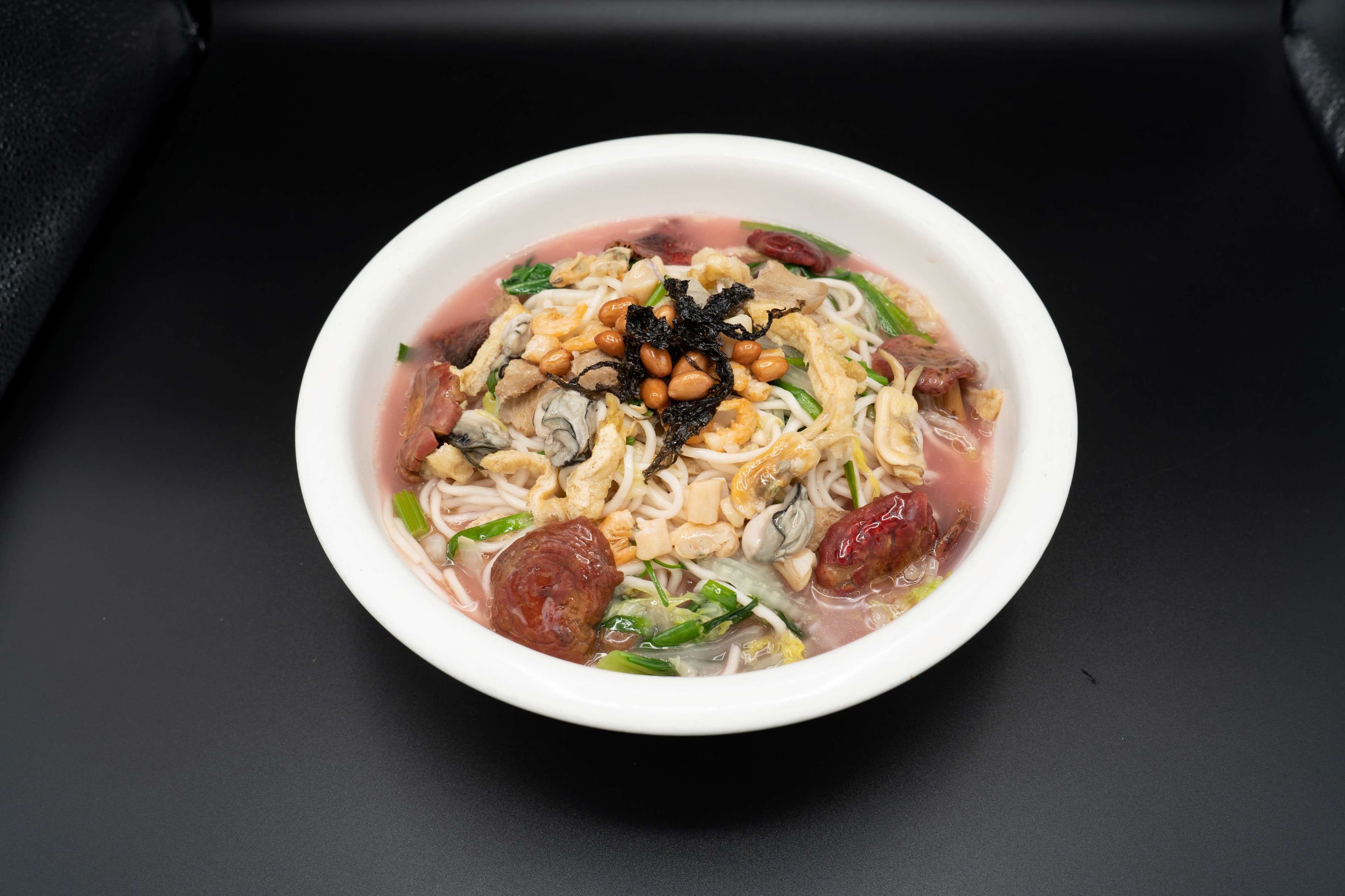 Red Mushroom Noodle Soup