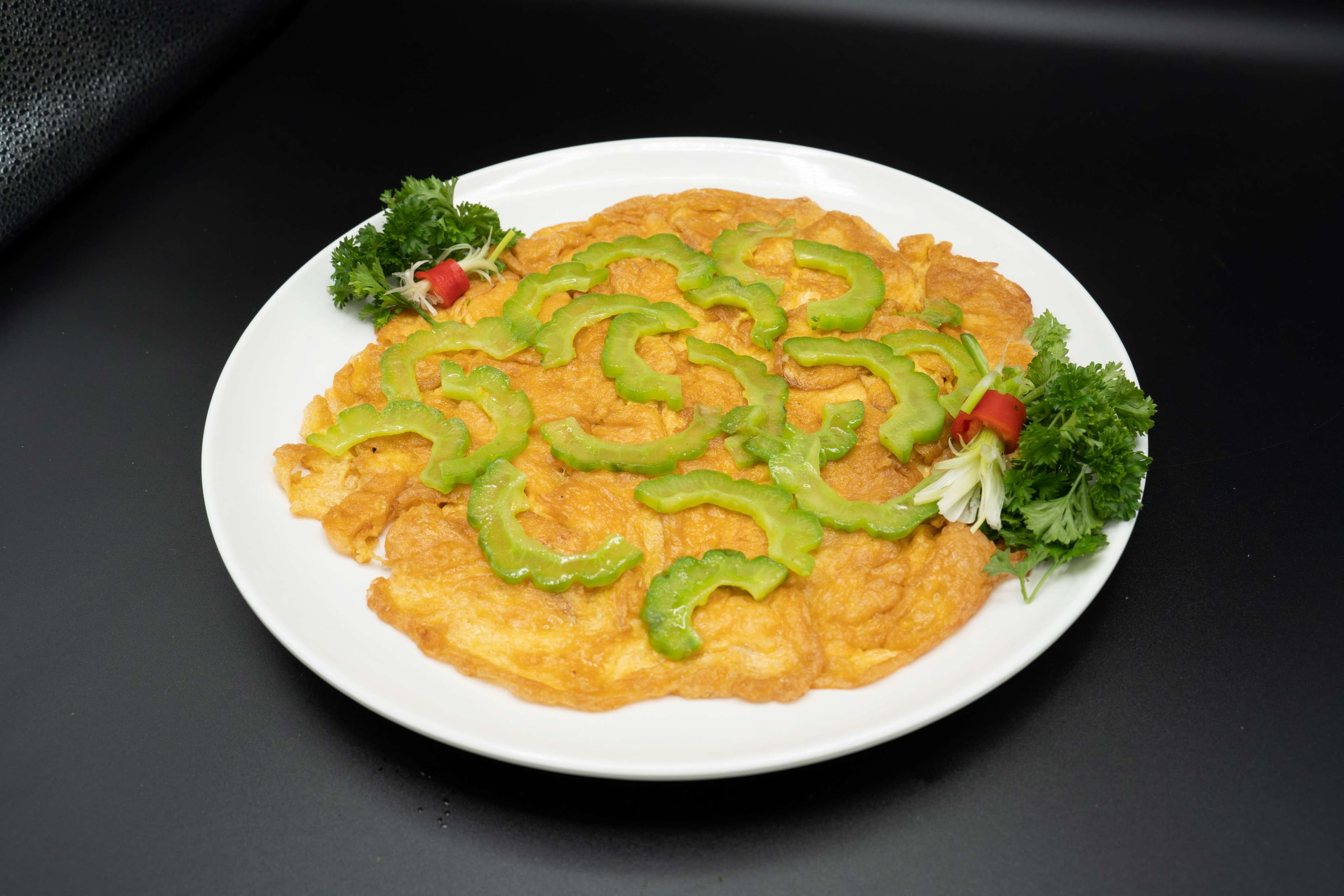 Bitter Melon Omelette