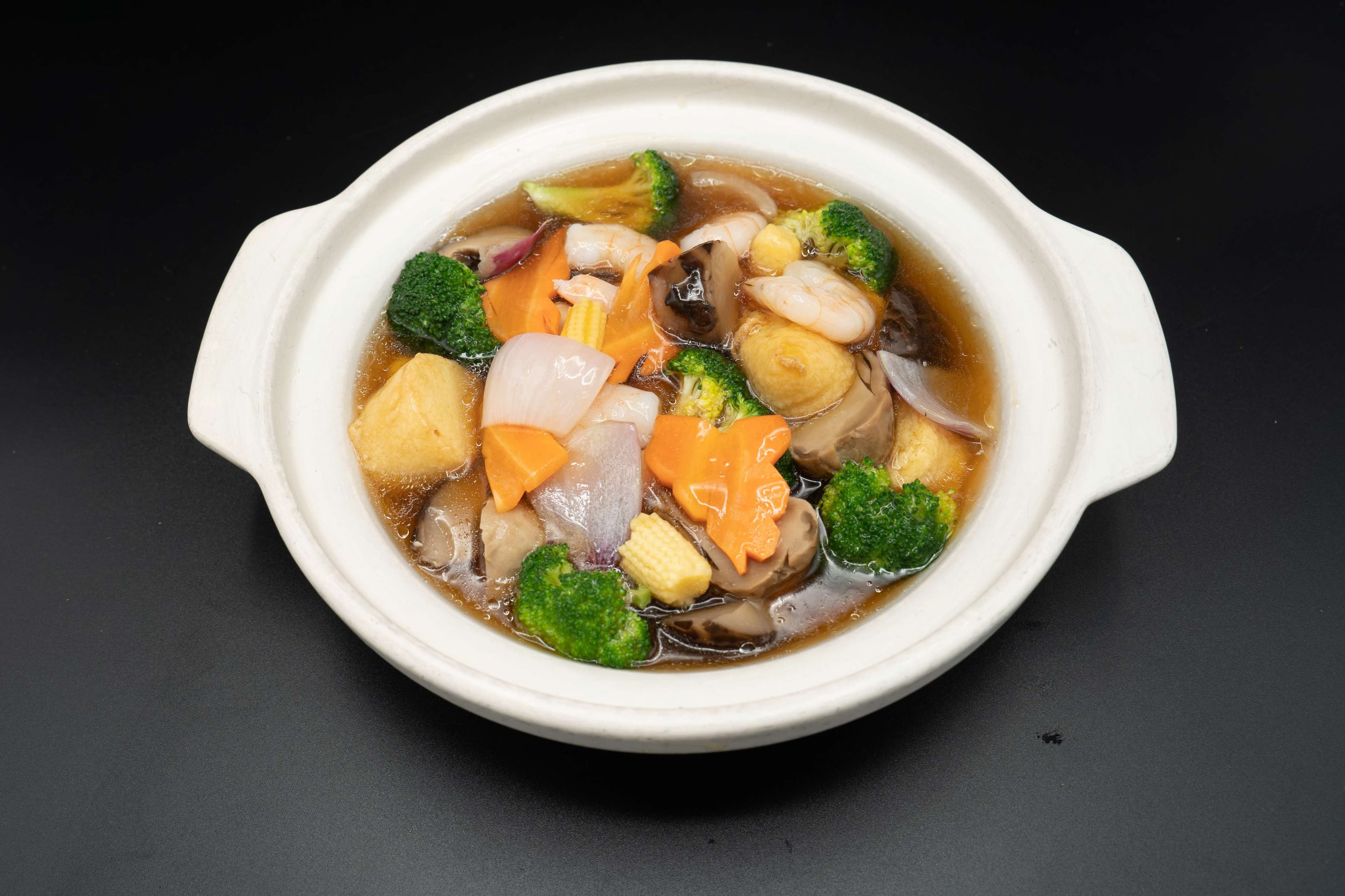 Tofu & Mushroom Soup