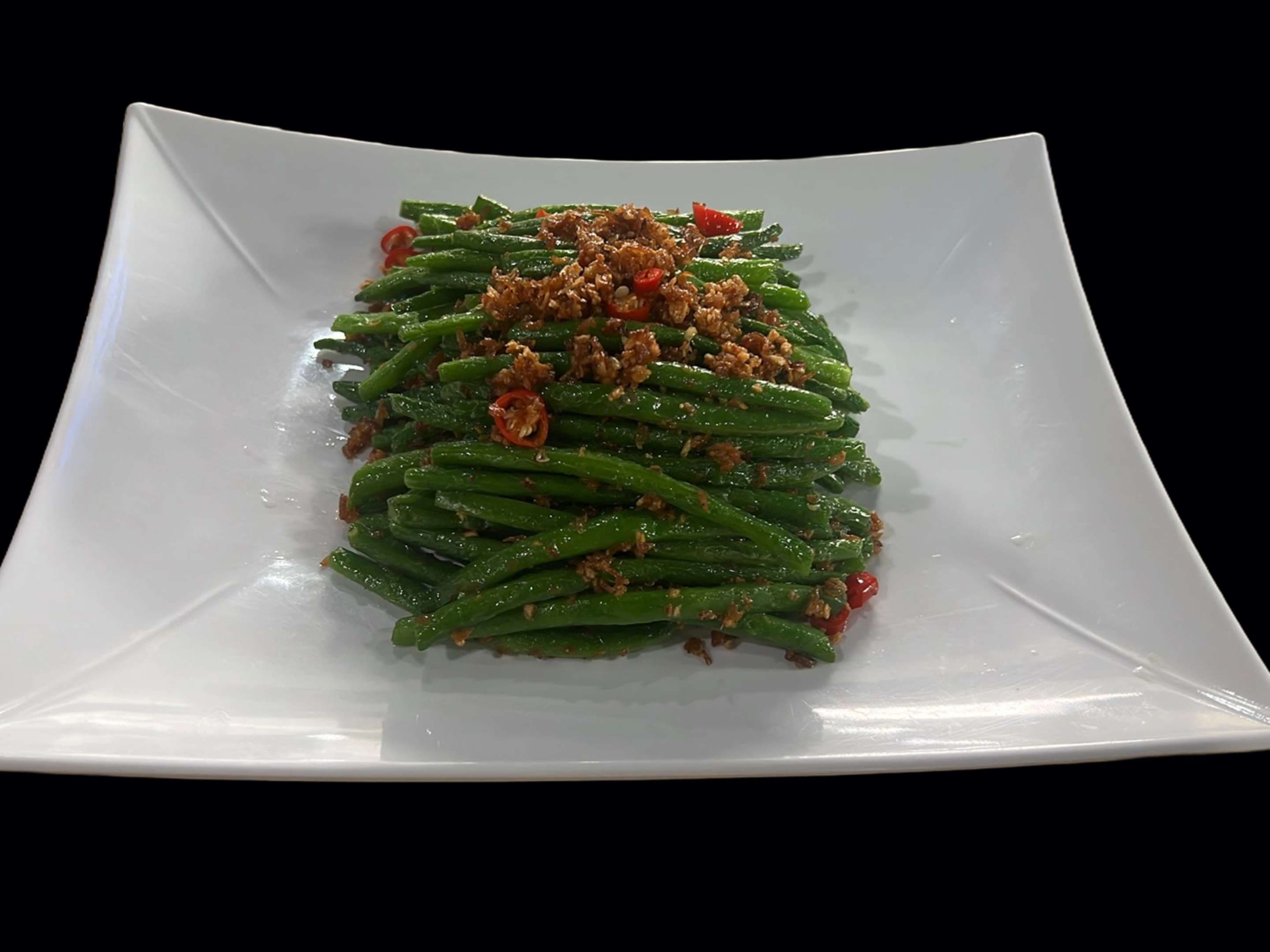 Stir-fried Pea Shoots with Dried Shrimp