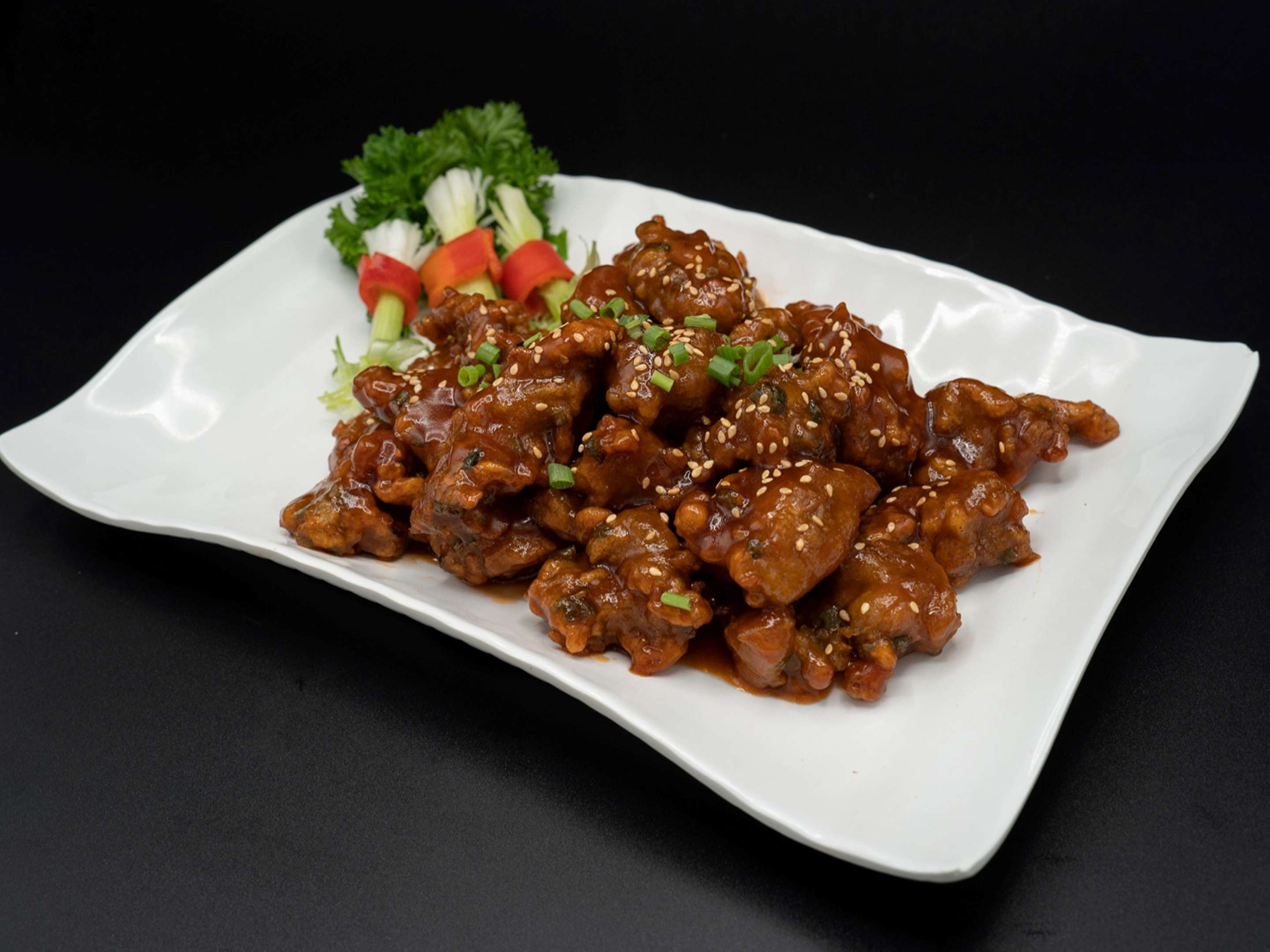 Sweet & Sour Pork with Lychee